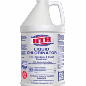 HTH Liquid Chlorine 1 gal. (4/cs)