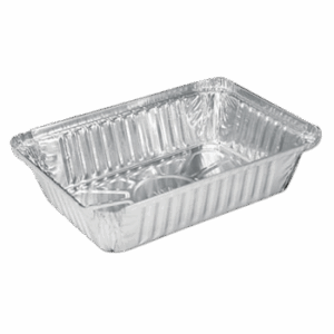 2 1/4 Aluminum Oblong Pan 500/cs (500/cs)