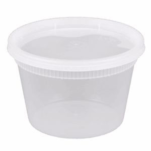 16 Oz Clear Deli Container Combo (240/cs)