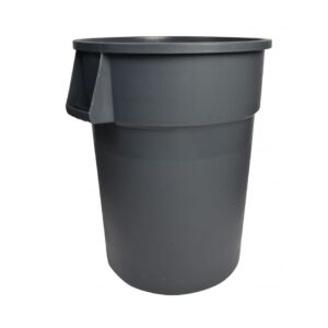 44 Gal Round Gray Receptacle (1/ea)